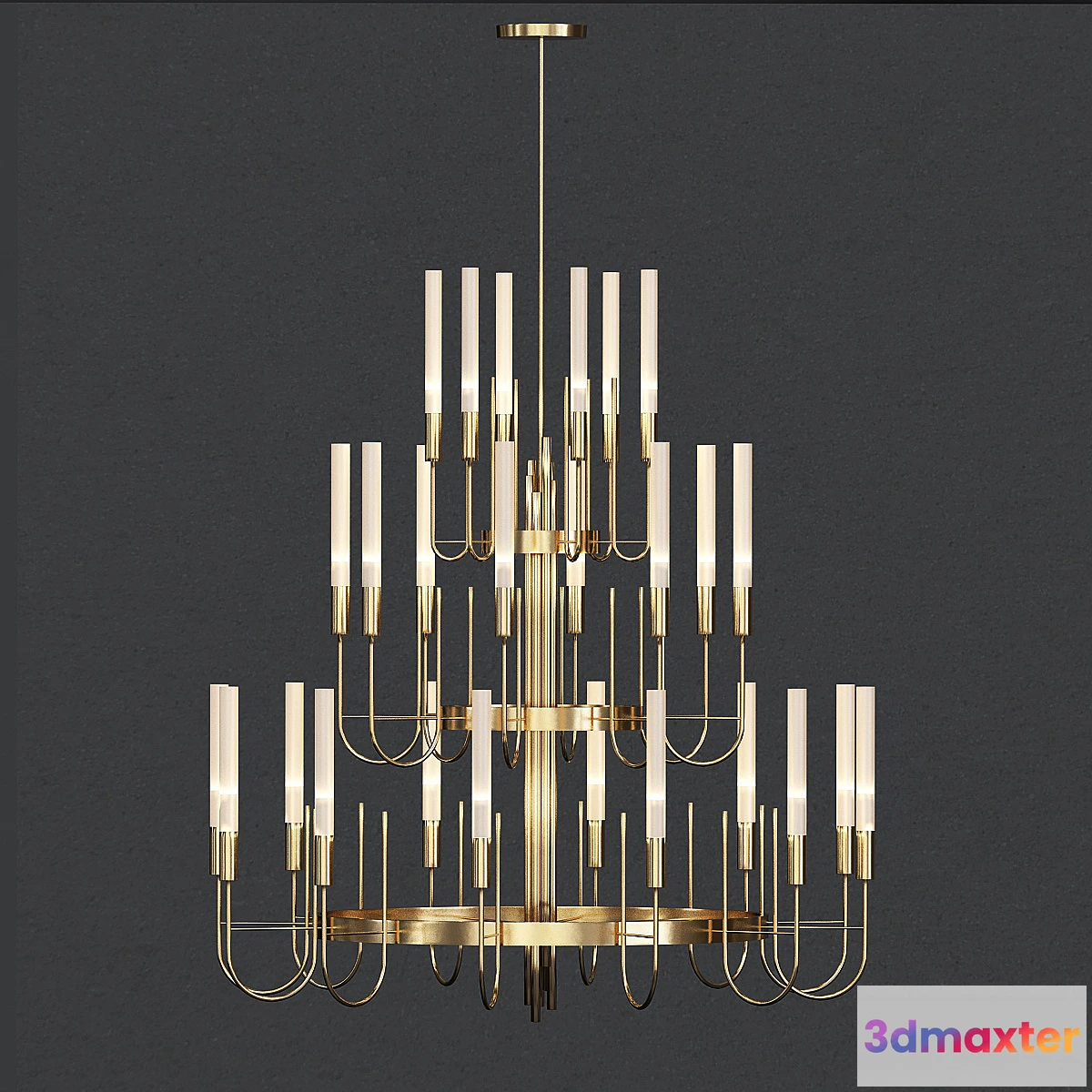 1455806 - Luxxu Gala Suspension Chandelier 3D Max