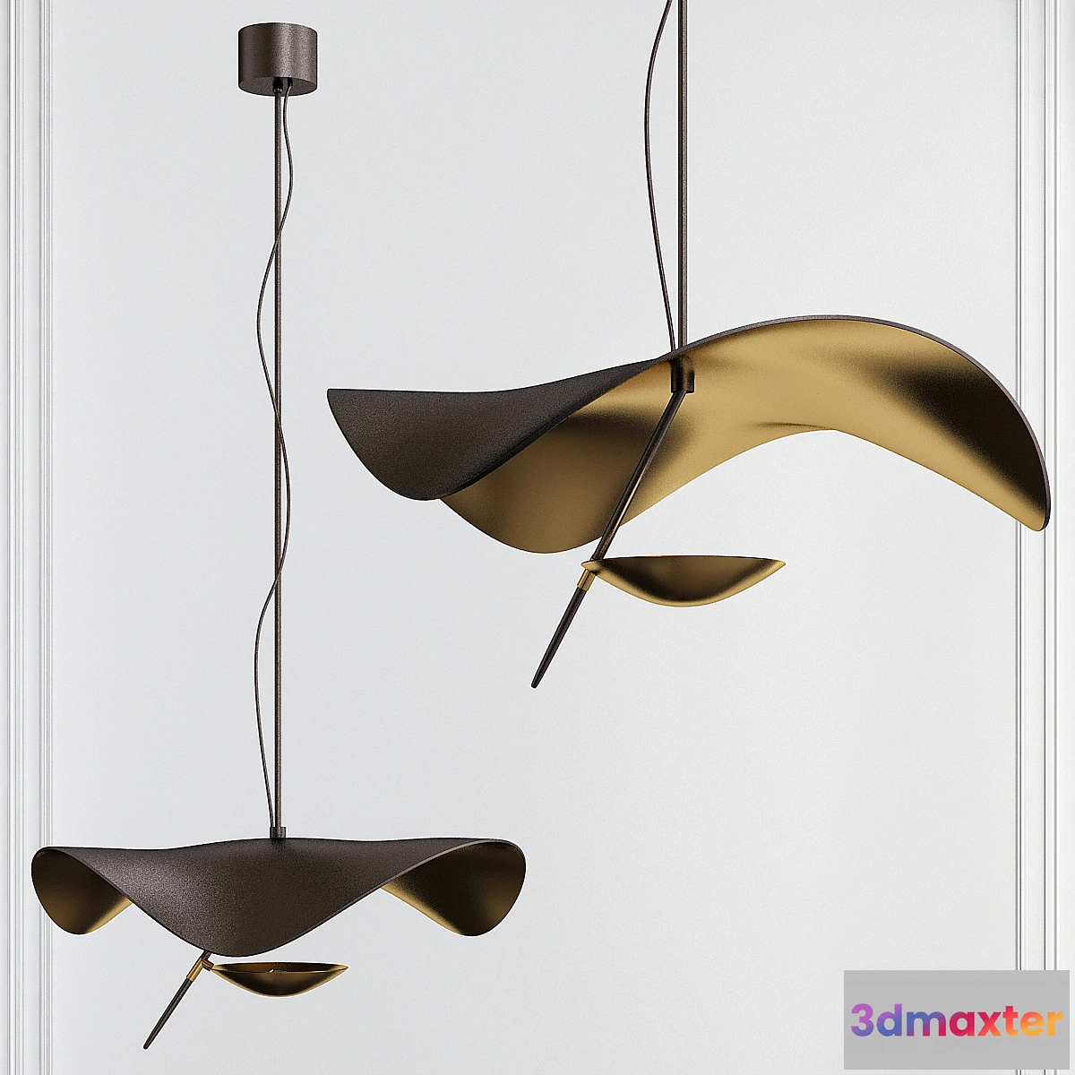 1455930 - Gerhort Chandelier No. 17 3D Max