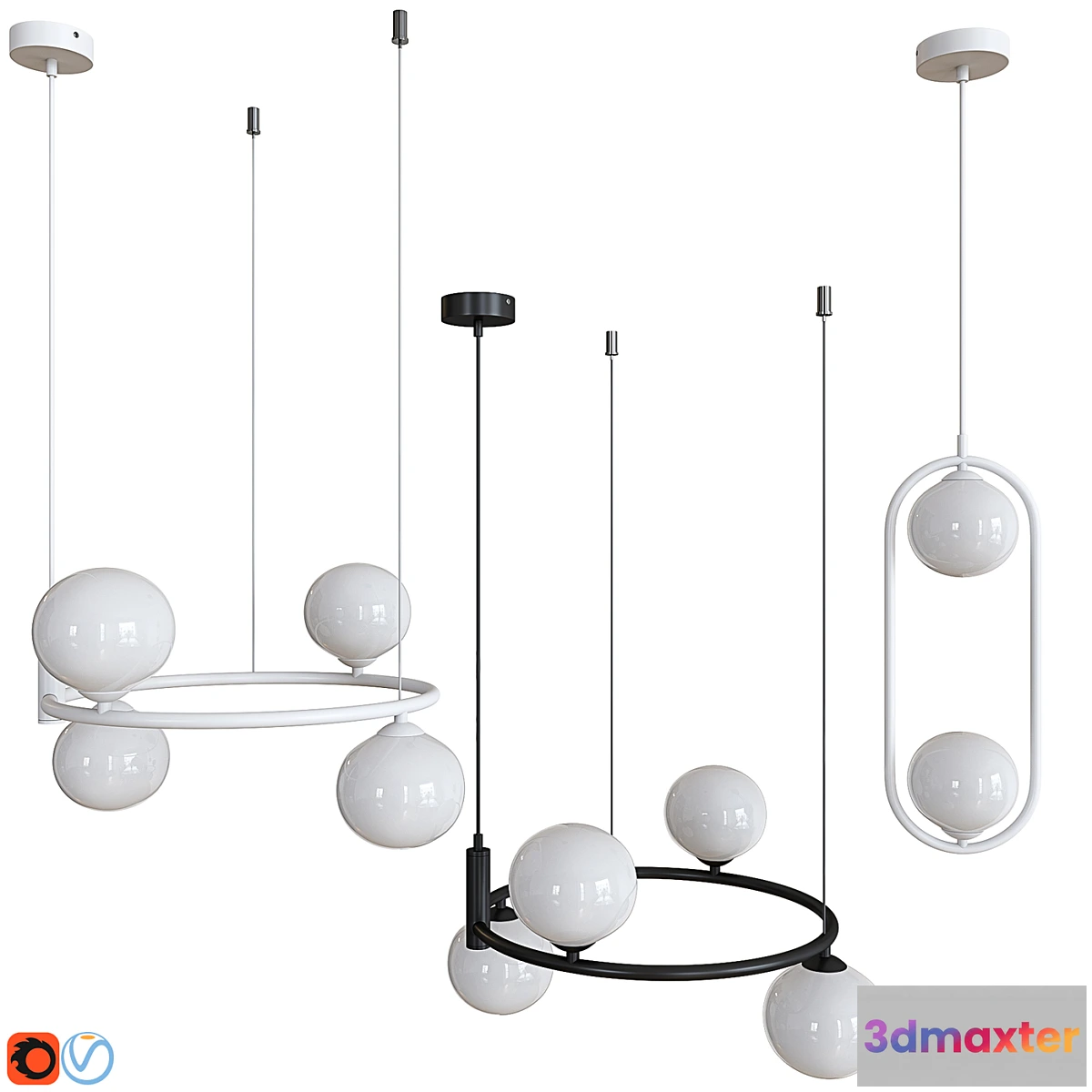 1455986 - MAYTONI RING 3D Max