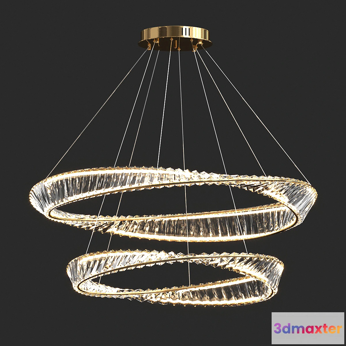 1456010 - Anneau Double ring 3D Max