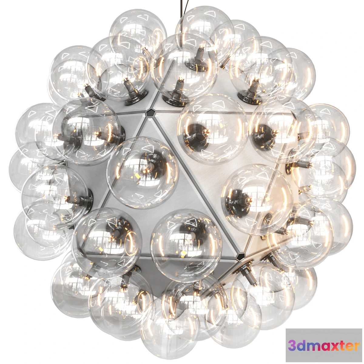 1456408 - Hanging Designer Luminaire TARAXACUM by Flos 3D Max