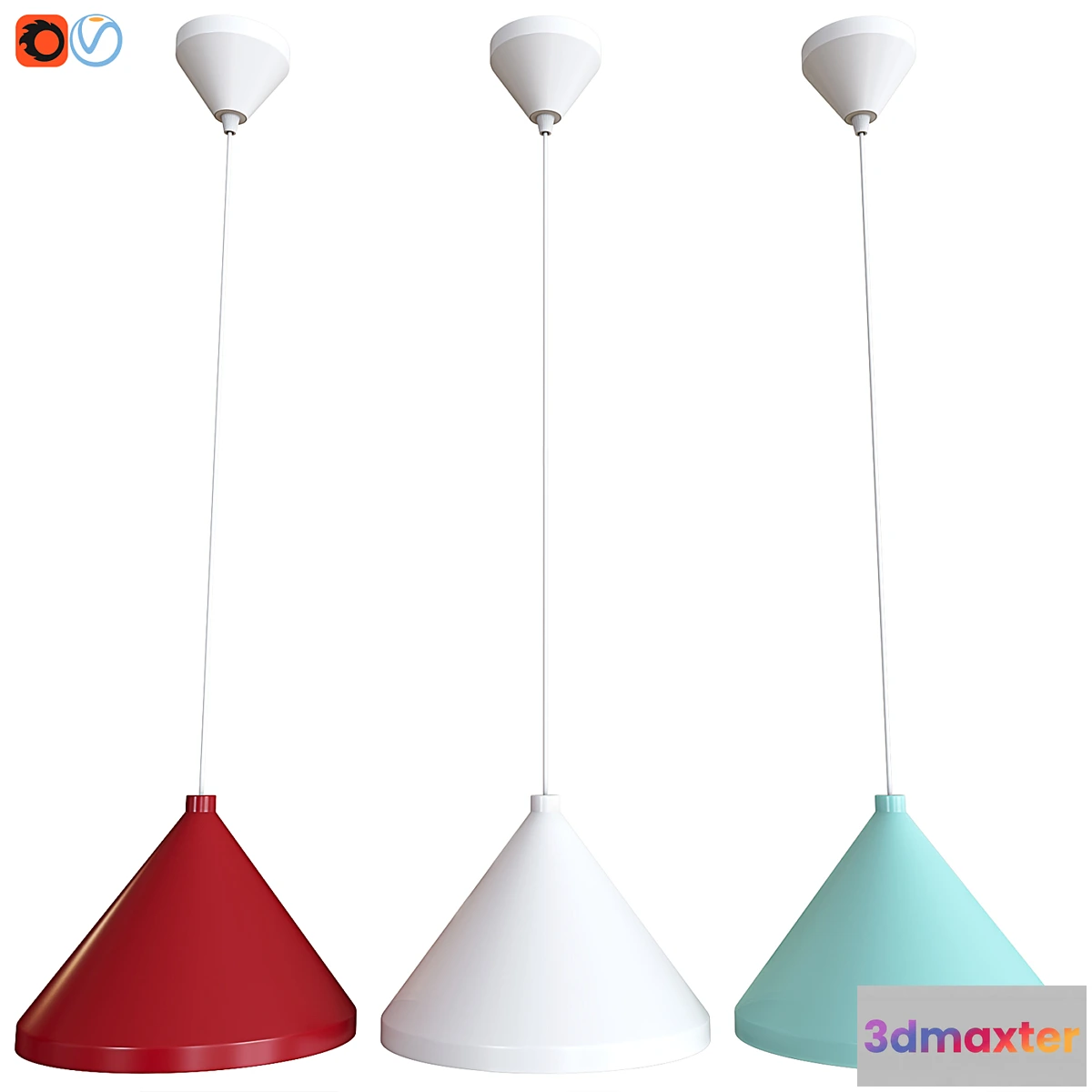 1456744 - Pendant lamp IKEA NÄVLINGE NEVLINGE 3D Max