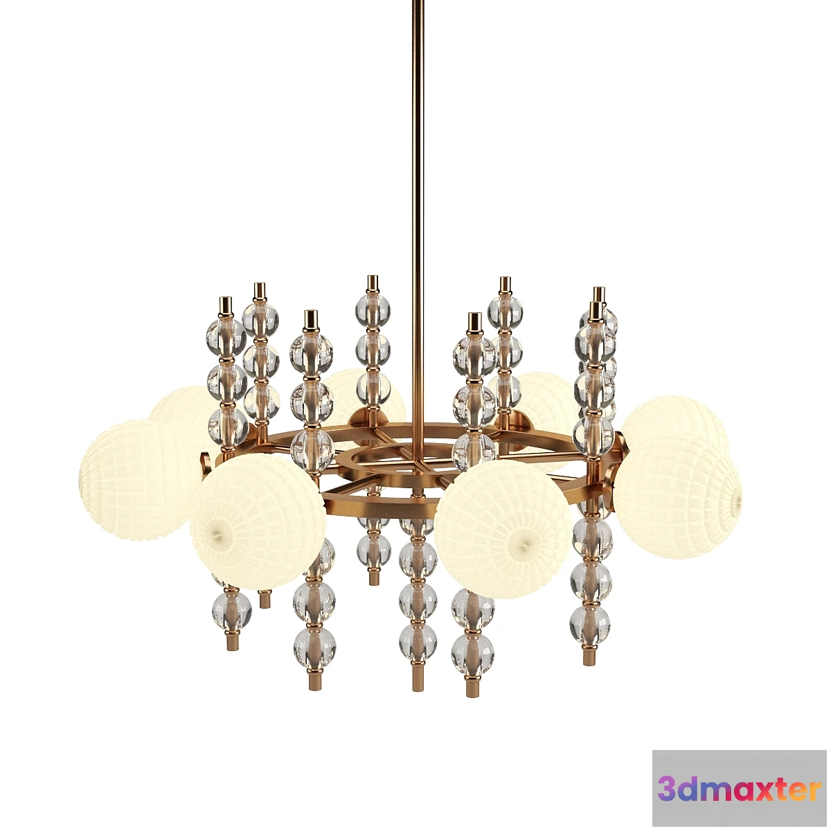 1456870 - Addelyn Chandelier 8 lamp by Loft-concept 3D Max