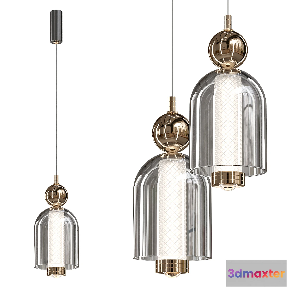1456944 - Lampatron ERNES pendant light 3D Max