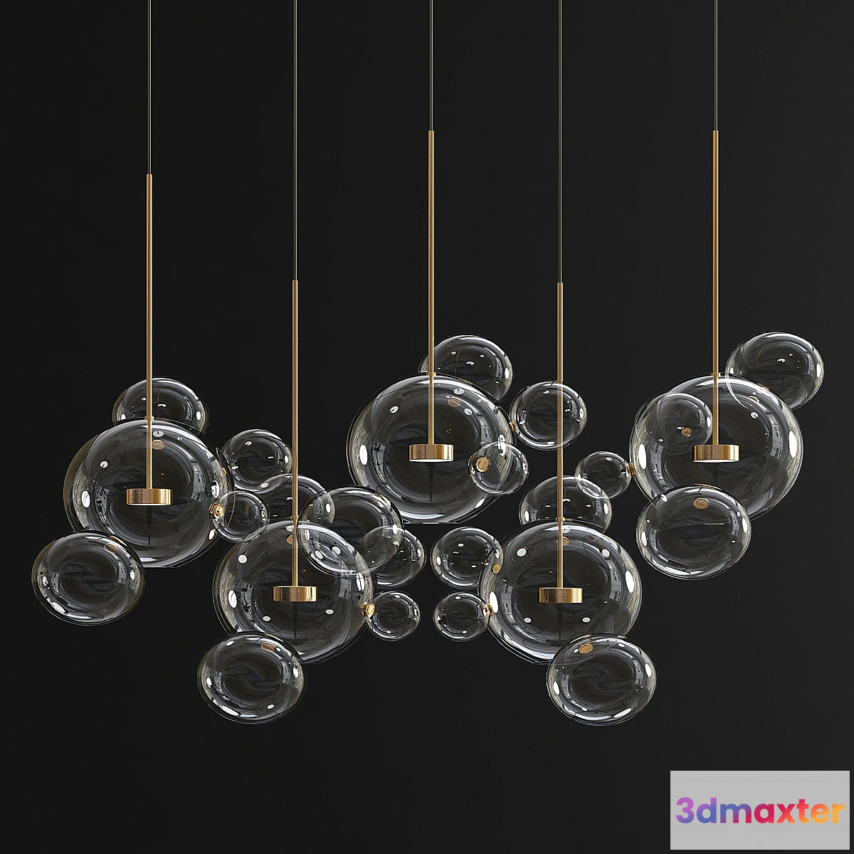 1457098 - Giopato & Coombes Bolle Chandelier_2 3D Max