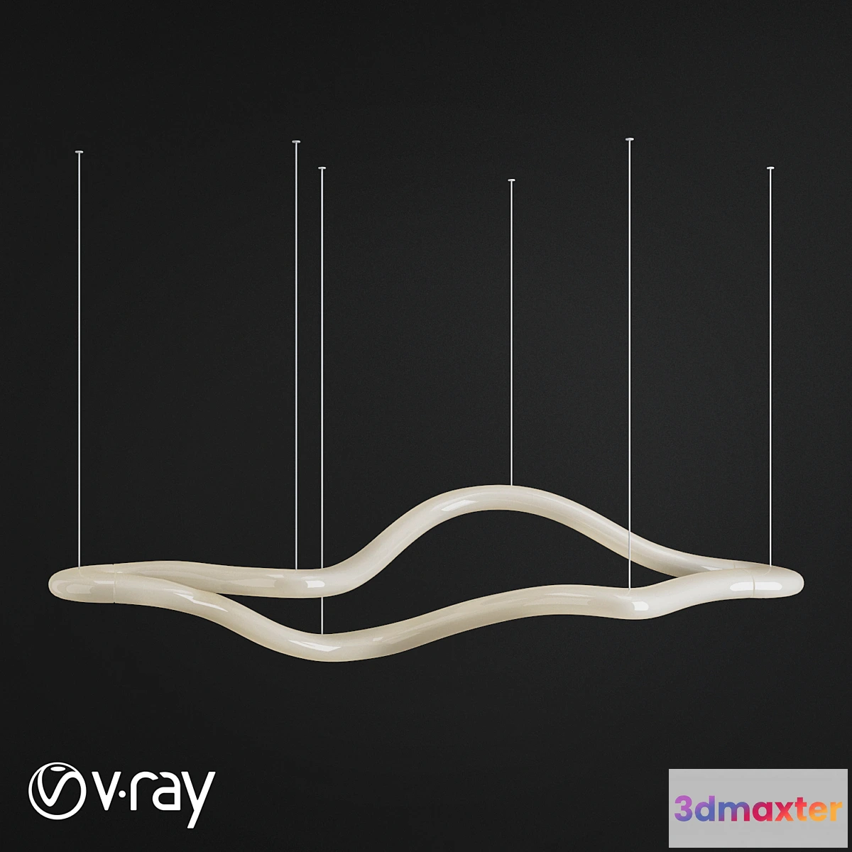 1457320 - Knot - SLIDE suspension lamp 3D Max