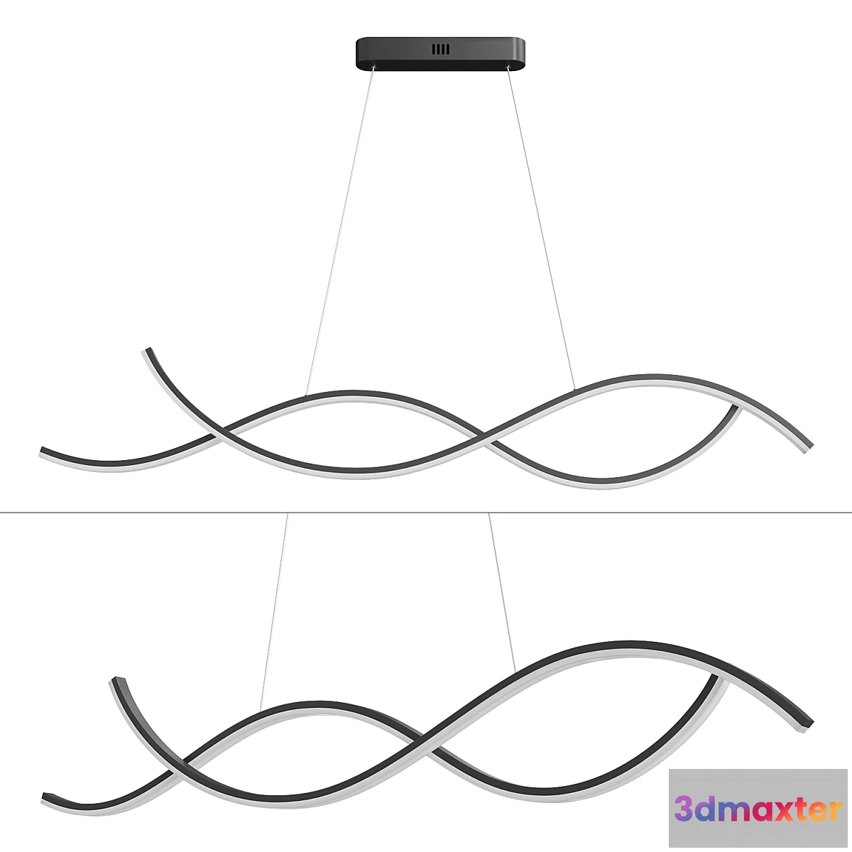 1457492 - Dimmable Pendant Chandelier 3D Max