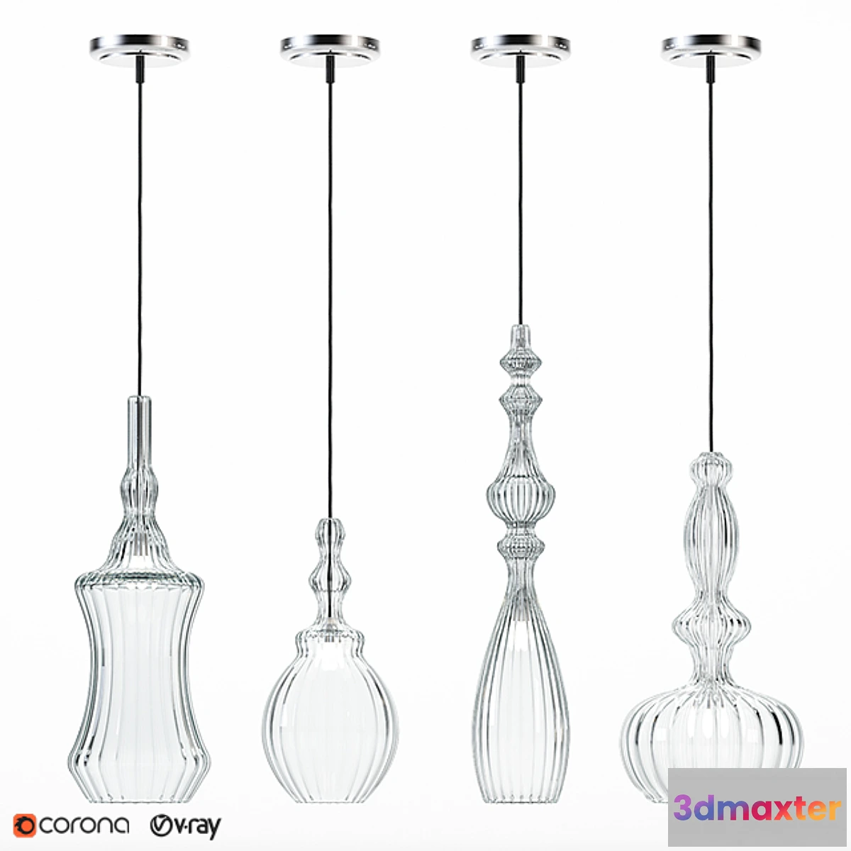 1457528 - Zambelis Lights PENDANT LIGHT 3D Max
