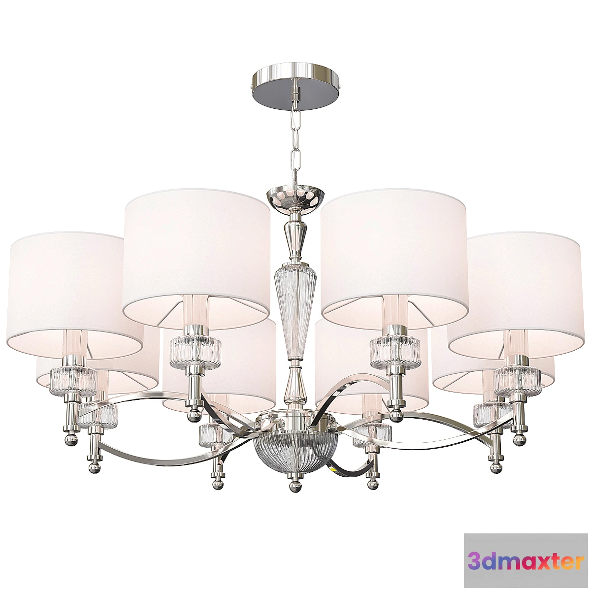 1457568 - Maytoni MOD014CL-08N Alicante 3D Max