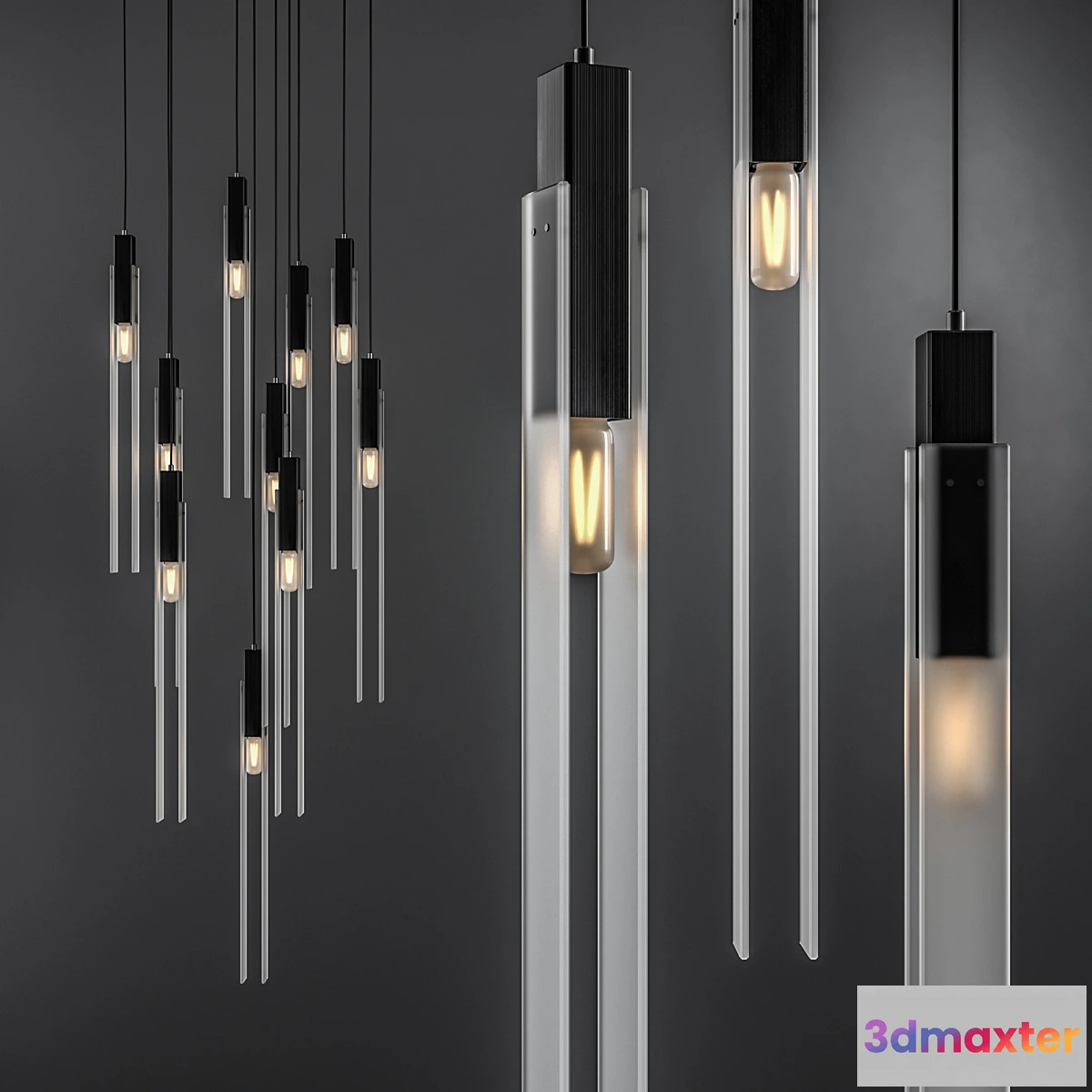 1457930 - Lampatron GIVA Pendant 3D Max