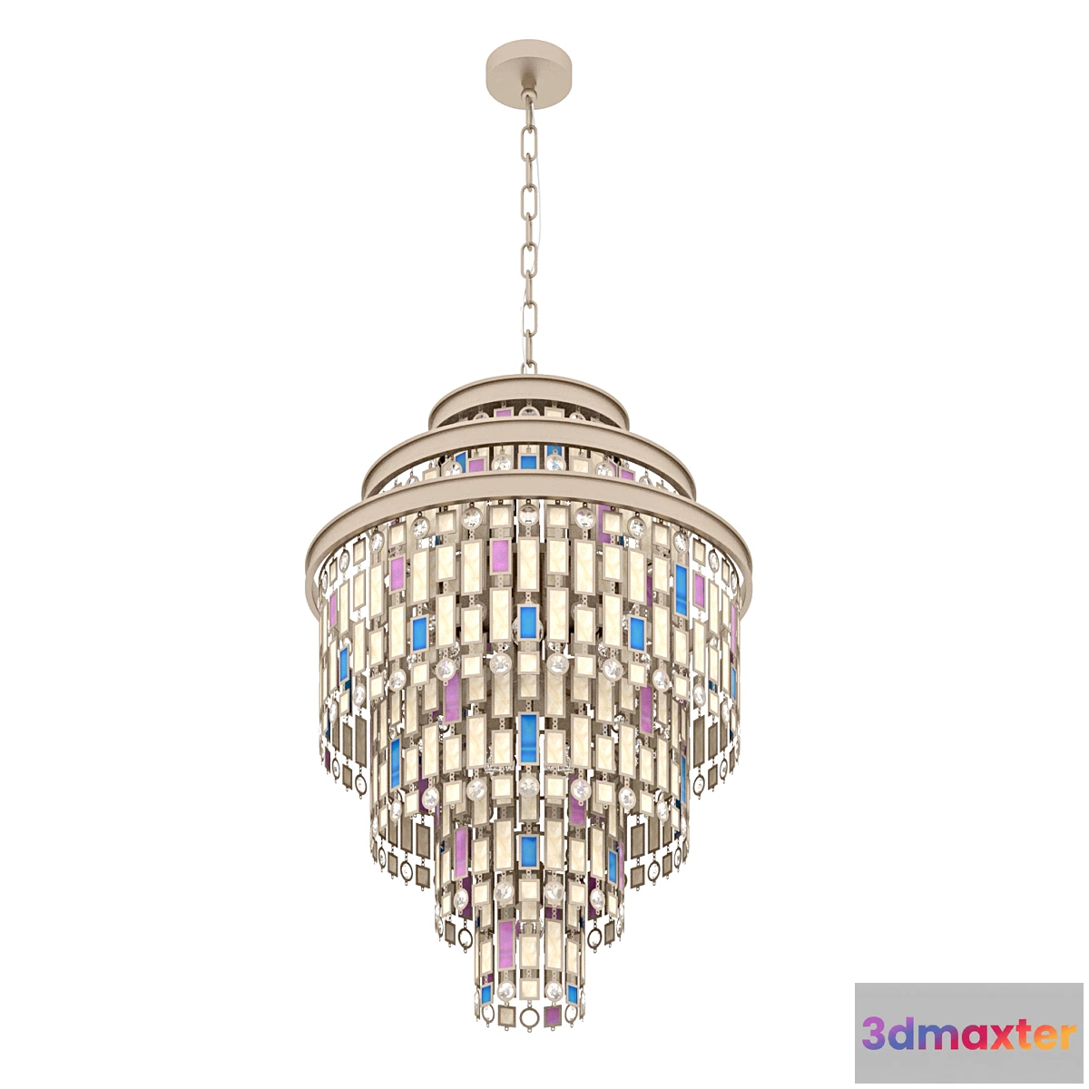 1458442 - Chandelier MW-Light Morocco 185010809 3D Max