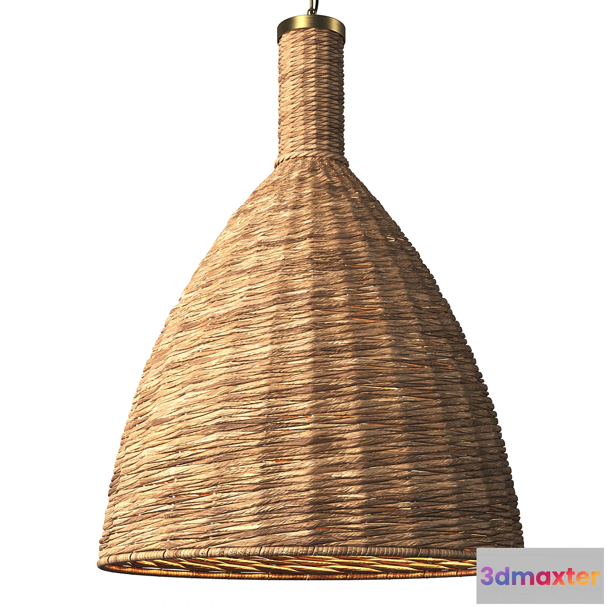1458566 - PANAMA HANDWOVEN PENDANT Restoration Hardware 3D Max