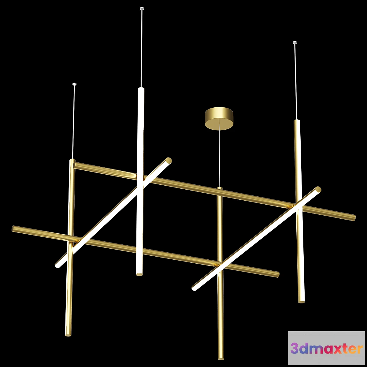 1458790 - New Design Energy Efficient LED Indoor Modern Chandelier 3D Max