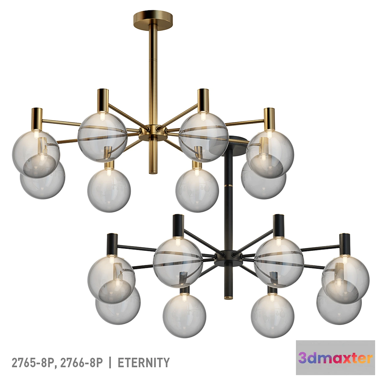 1459612 - Favorite 2765-8P 2766-8P 3D Max