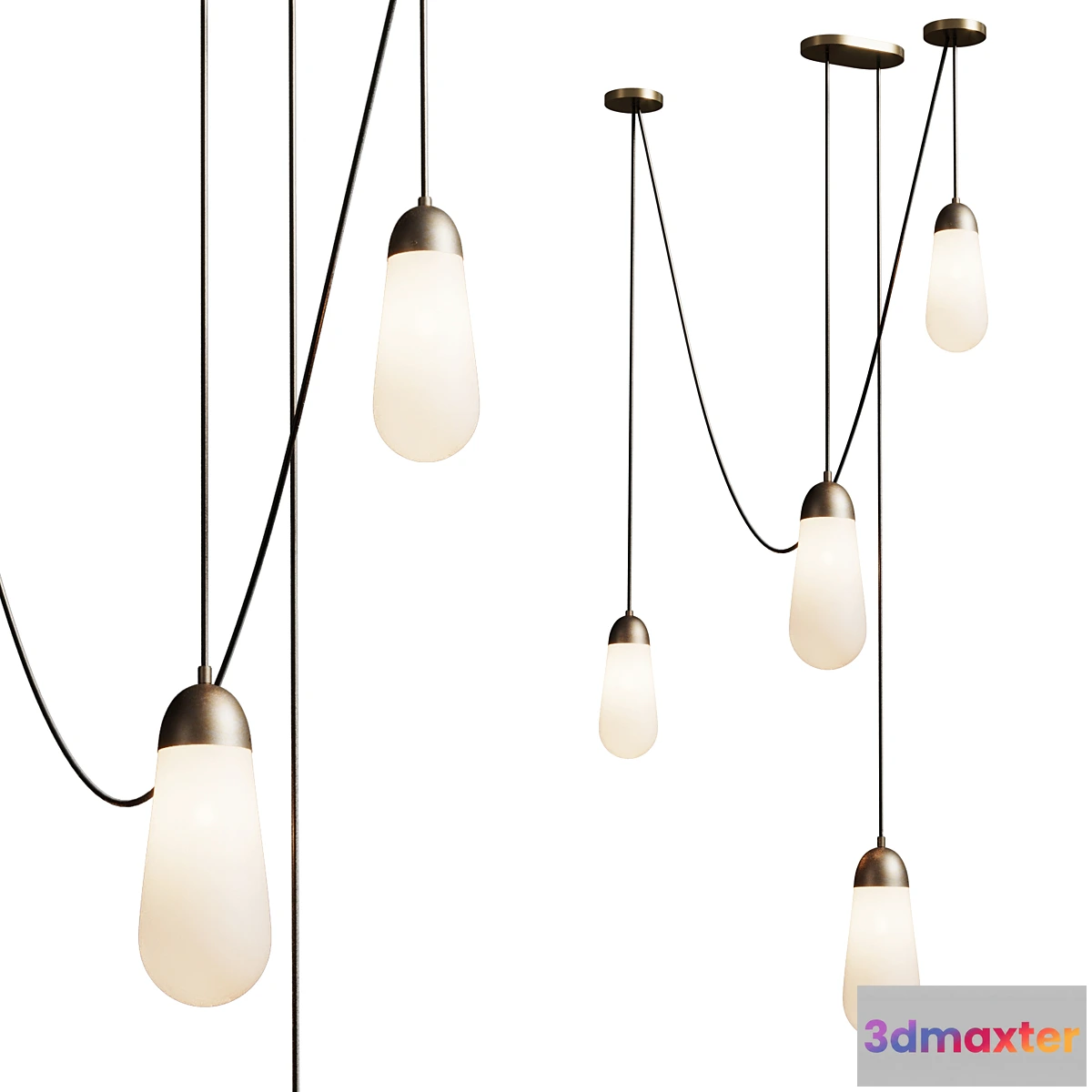 1459828 - Lariat Sconce Pendant Light 3D Max