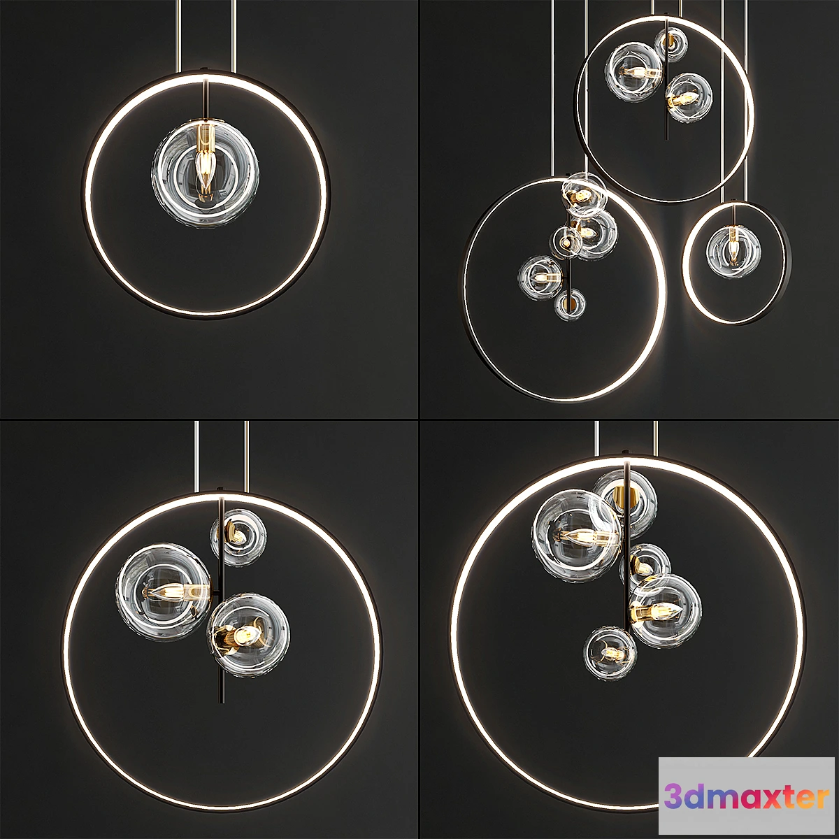 1460036 - Bubbles C 3D Max