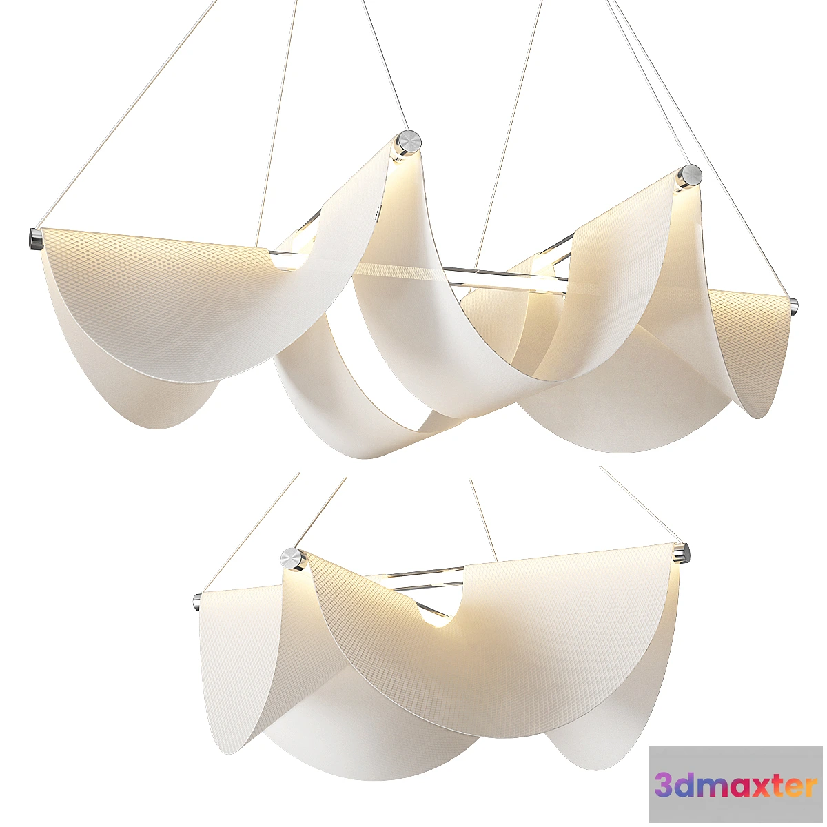 1460718 - Moooi Drape Lights 3D Max