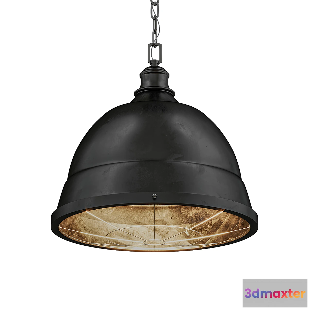 1460902 - WEATHERED INDUSTRIAL CAGED PENDANT 3D Max