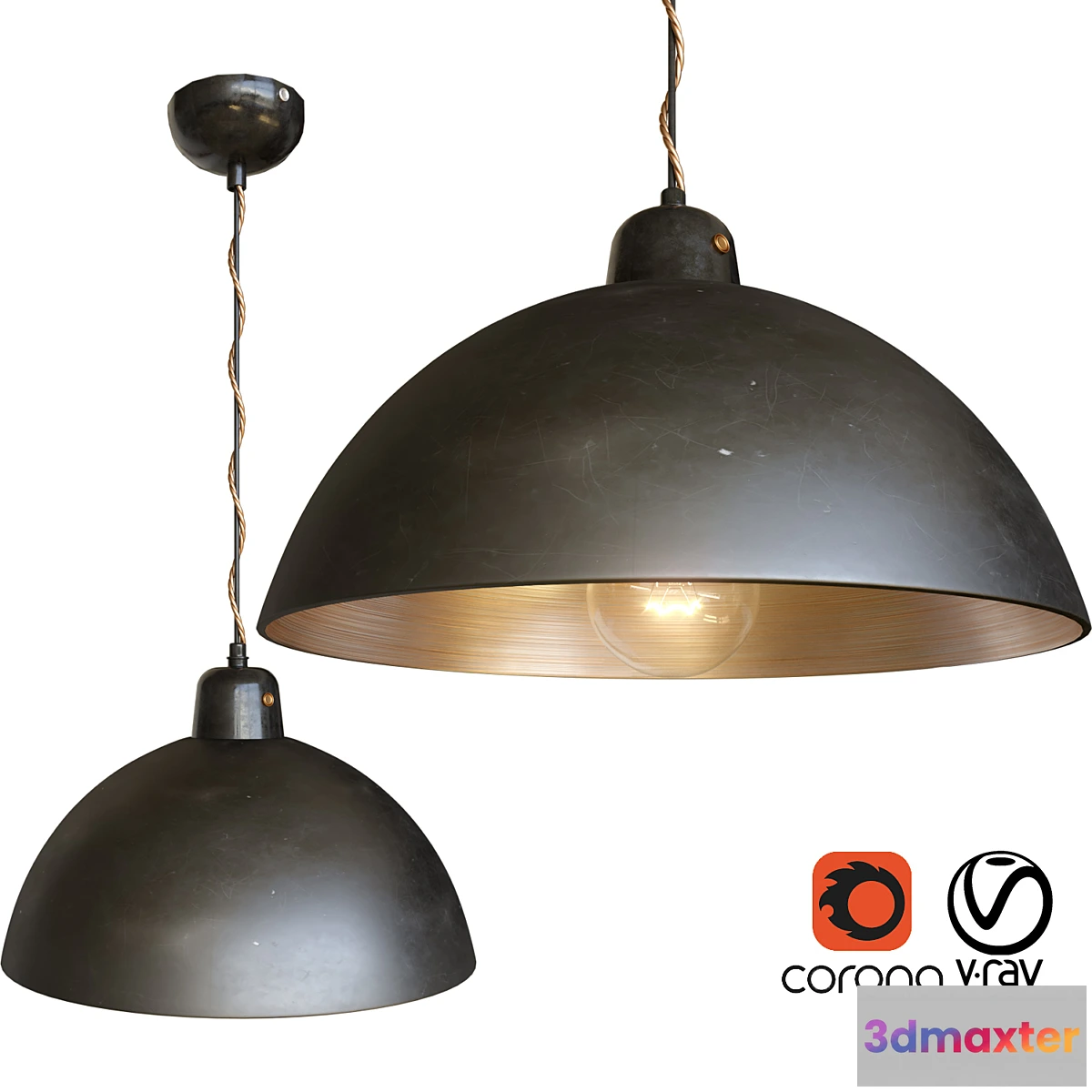 1461090 - 14-black lamp 3D Max