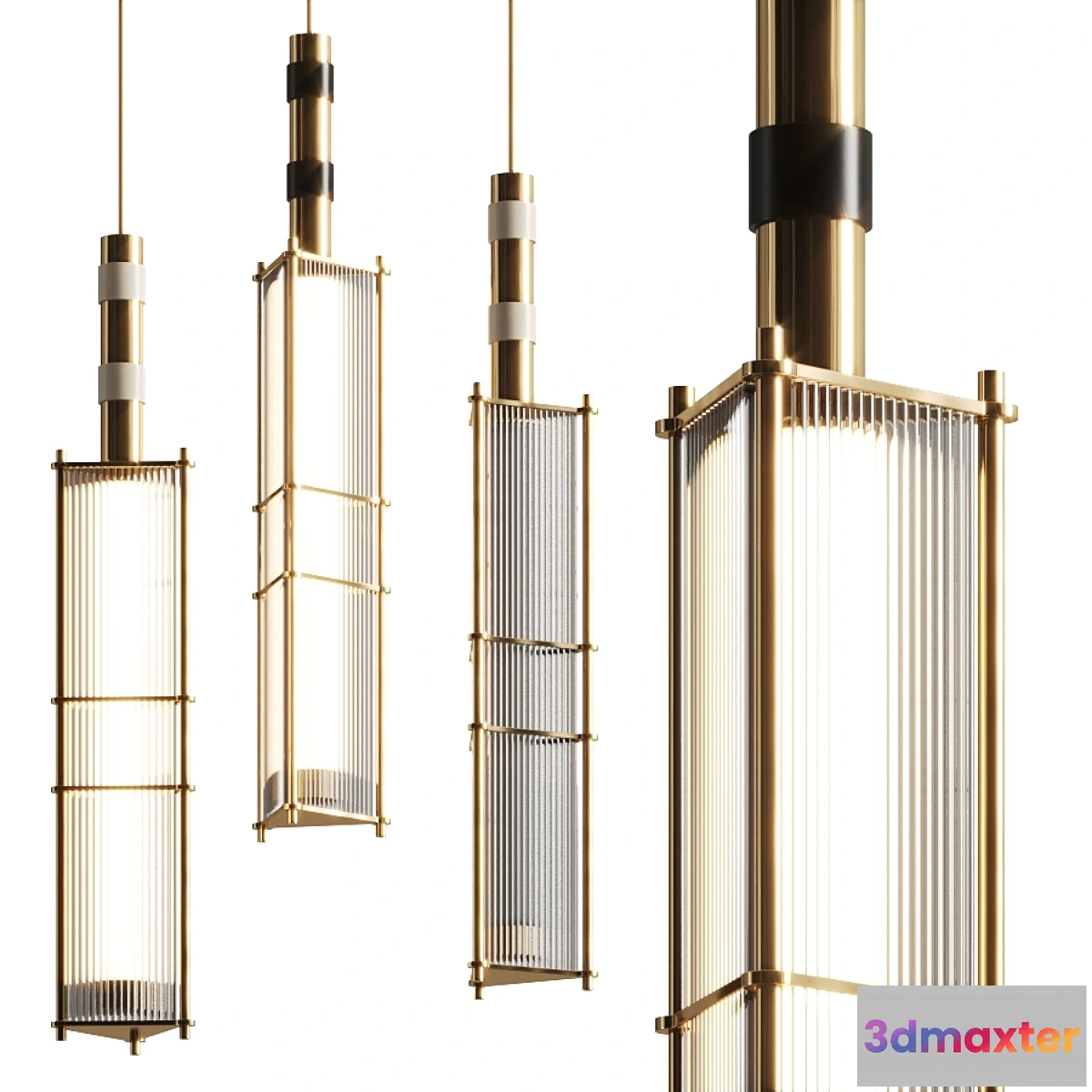 1461344 - Bert Frank Arbor Pendant Lamp 3D Max