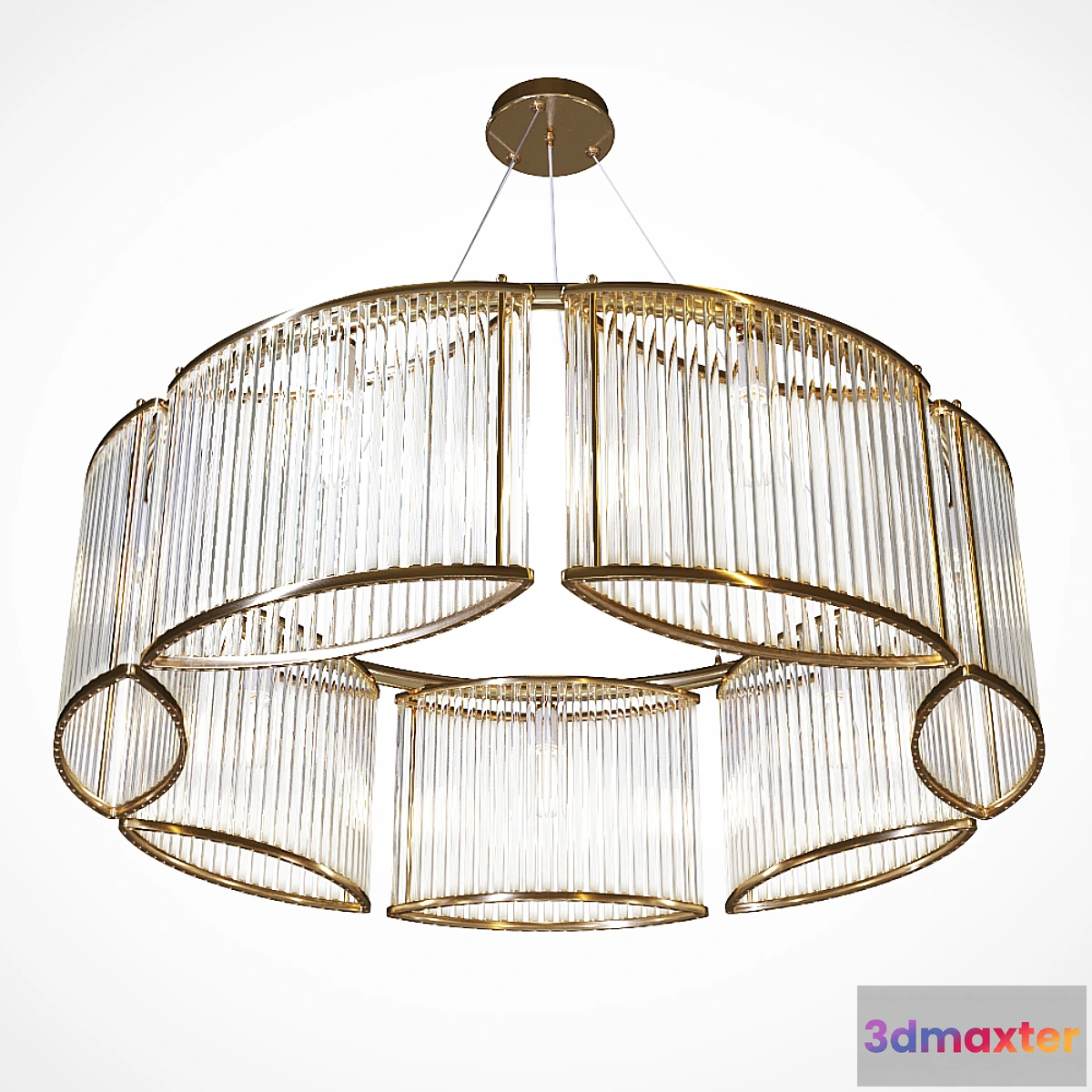 1461604 - Pendant Chandelier Cloyd 10569 3D Max