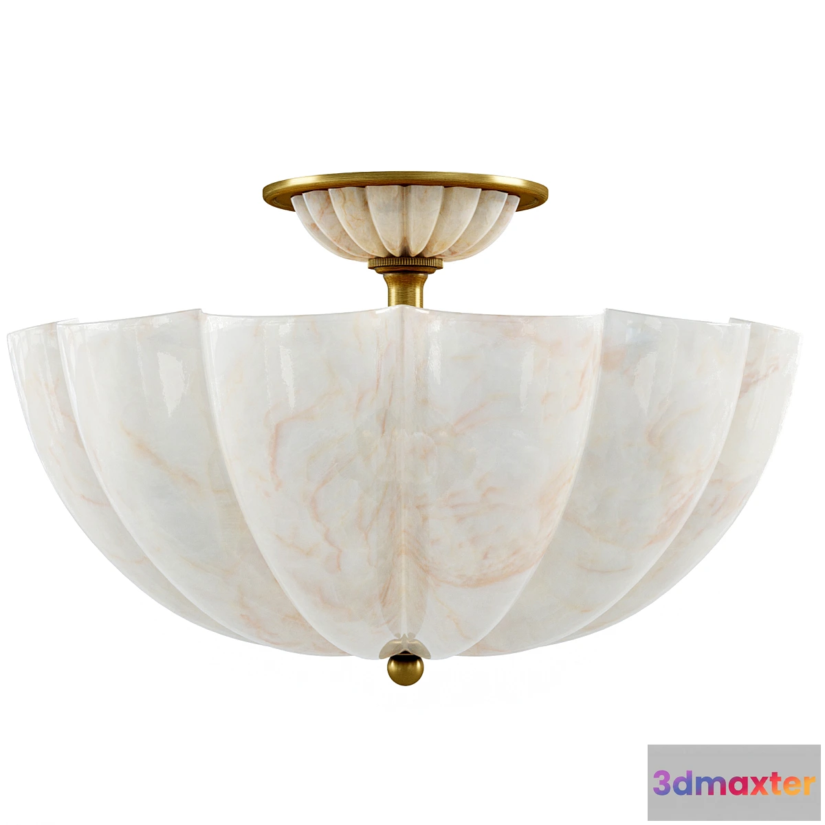 1461720 - Rosehill Semi-Flush by Aerin 3D Max