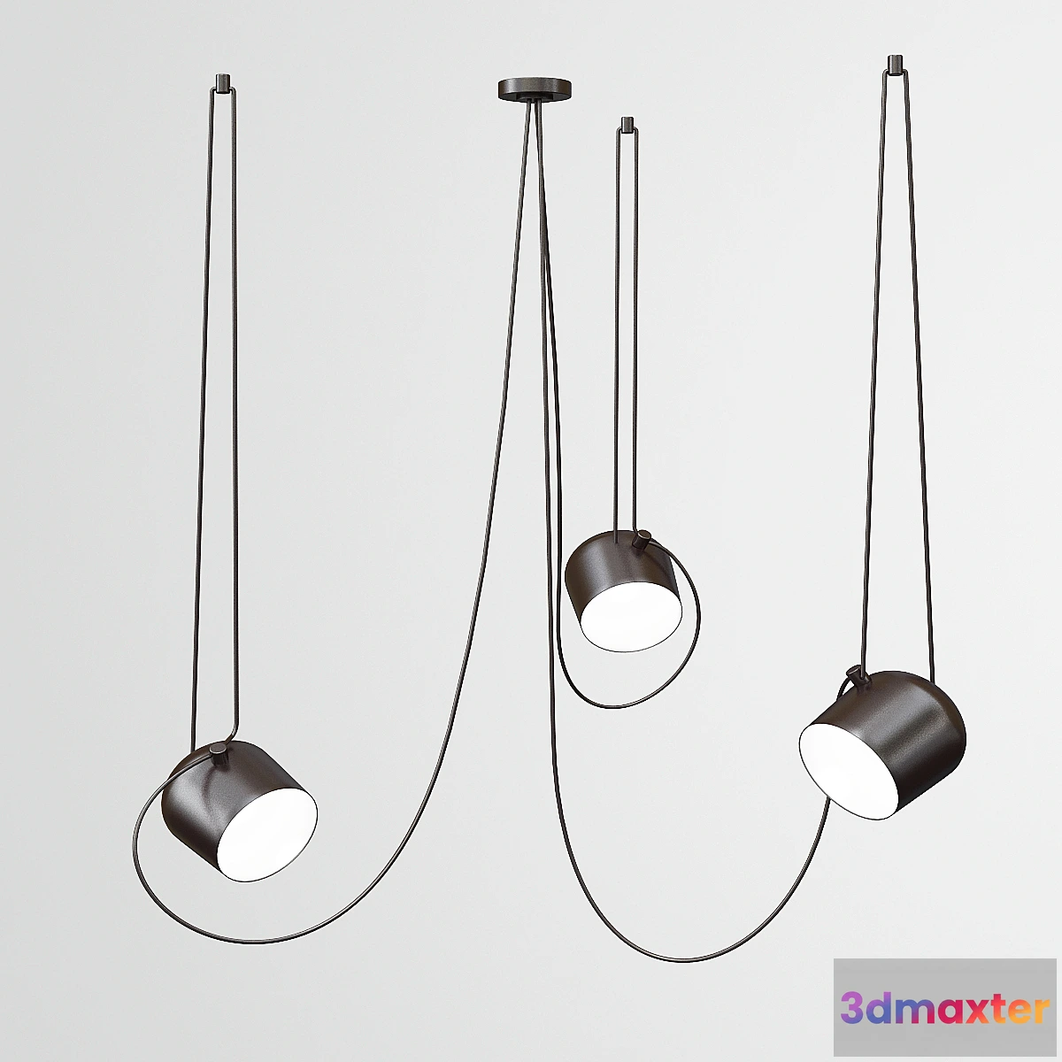 1461810 - Flos Aim 3 Pendant Lighting 3D Max
