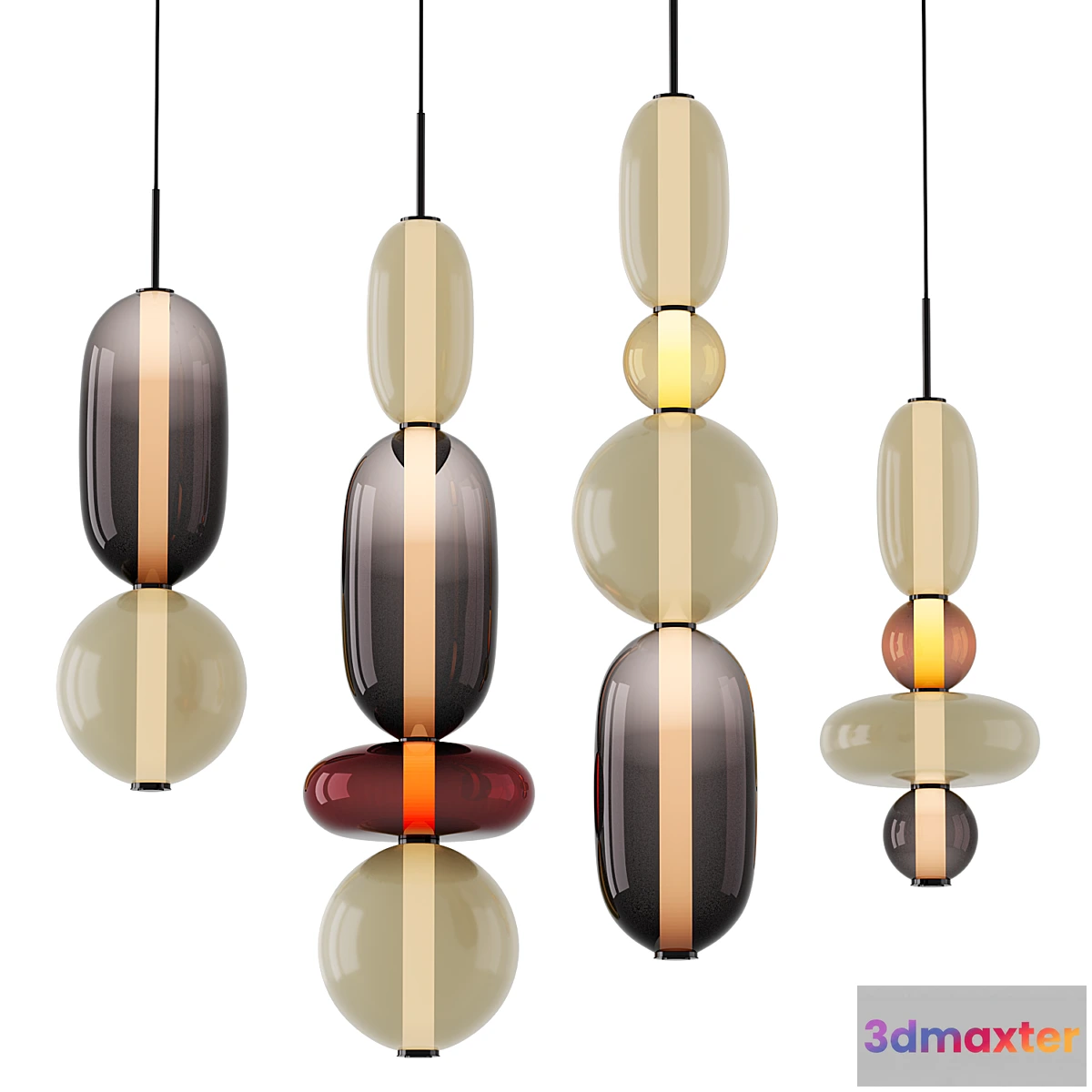 1462112 - Omari pendant 3D Max