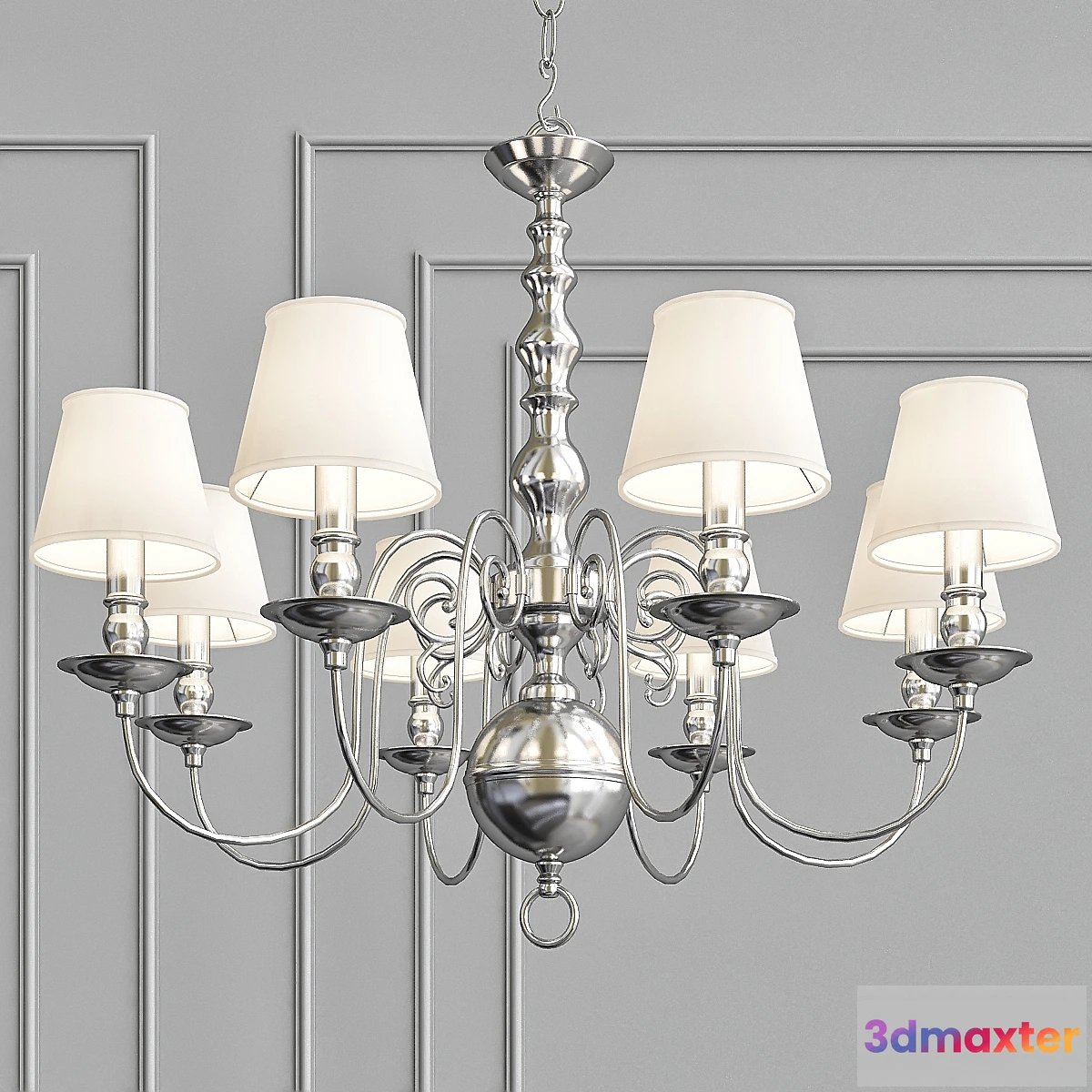 1462202 - Eichholtz Bourbon Chandelier 3D Max