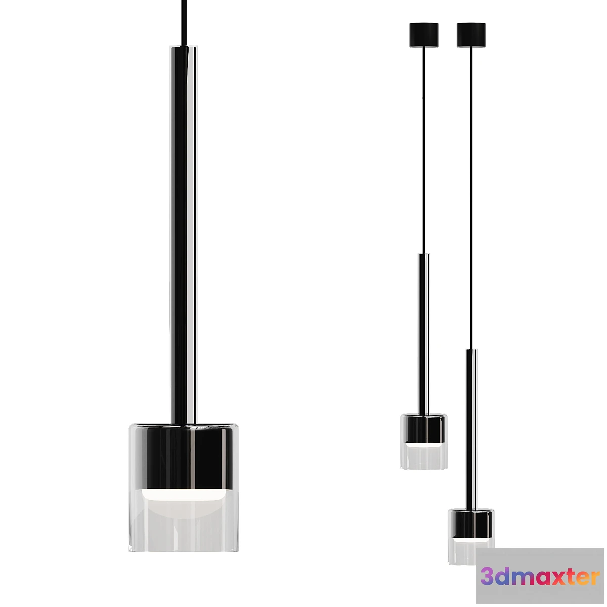 1462390 - Pendant lamp Mantra Tonic 7874 3D Max