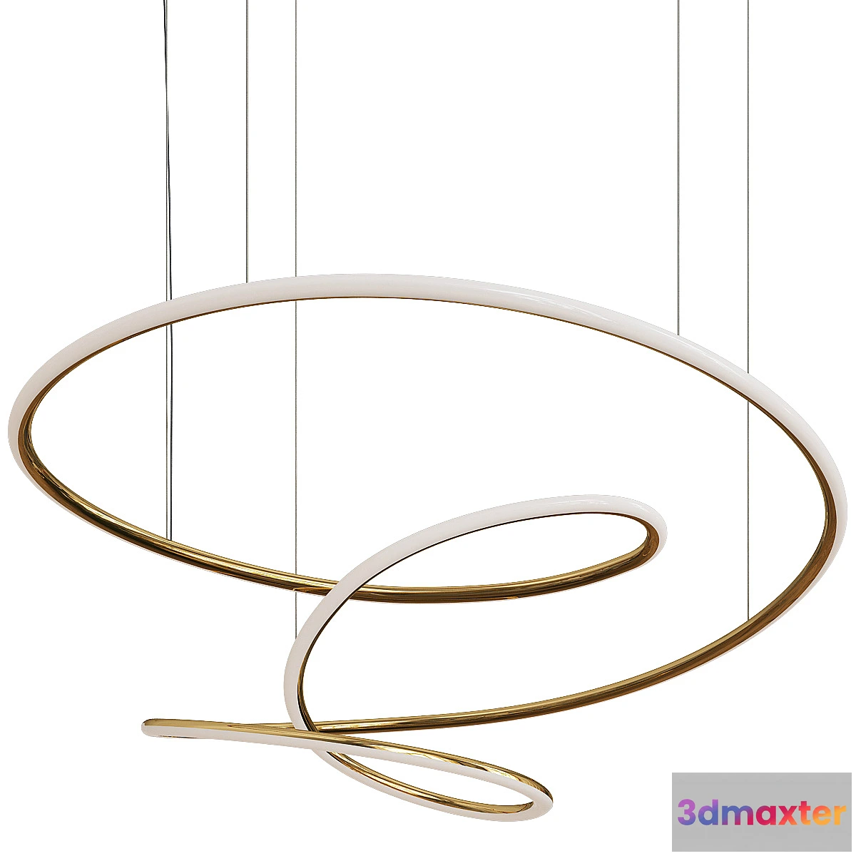 1462920 - VISIONARY Spiral Pendant Light 3D Max