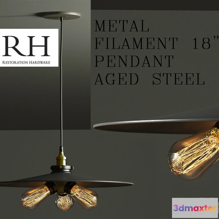 1463126 - Restoration Hardware 3D Max