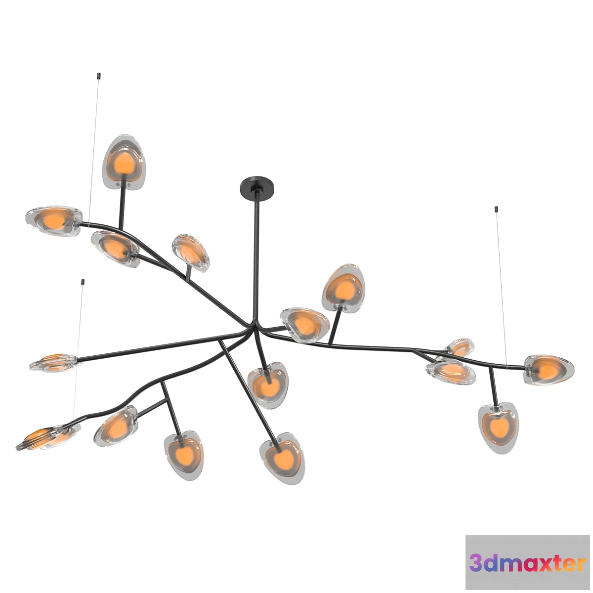 1463298 - Monologue London Bocci Chandelier 3D Max