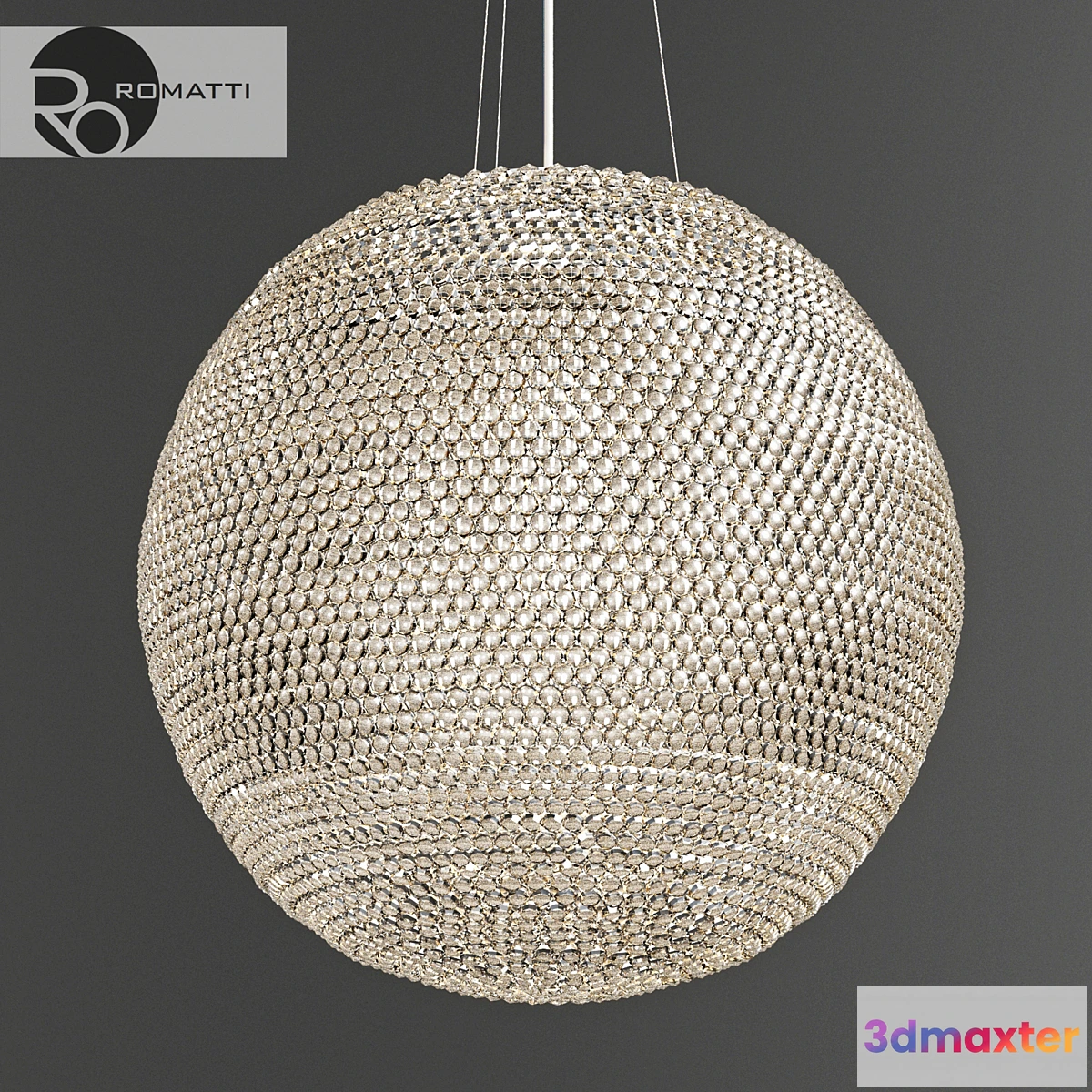 1463374 - Pendant lamp Romatti Biondo 3D Max