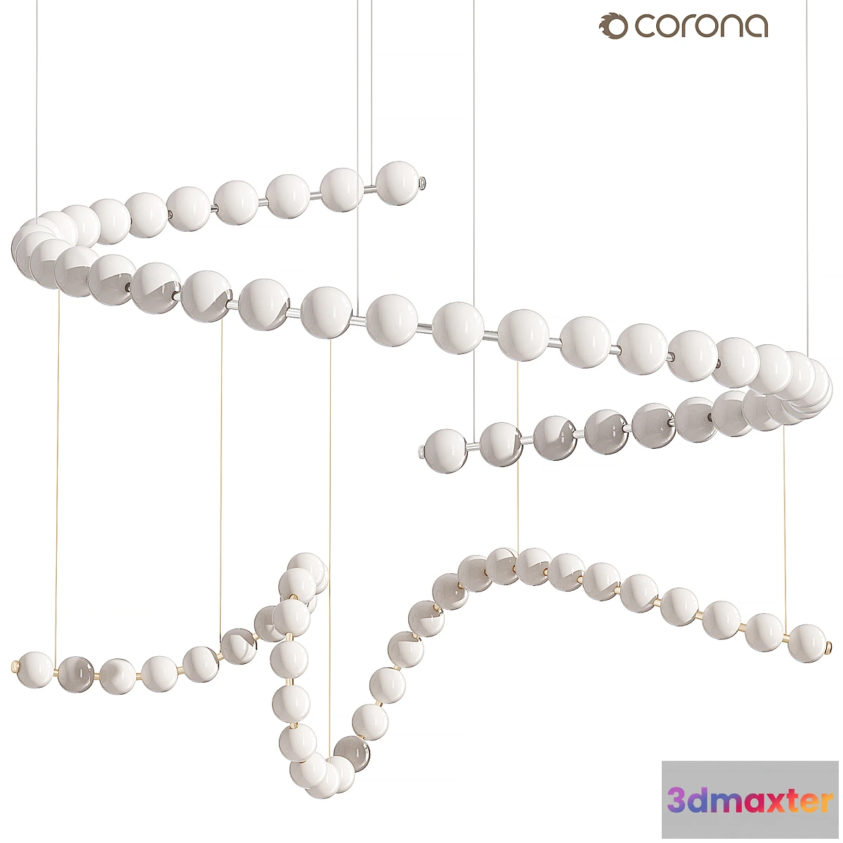 1463562 - Akoya Light by Alora Pendant lamp 3D Max