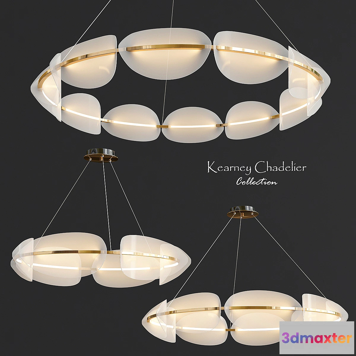 1463840 - Kearney chadelier collection 3D Max