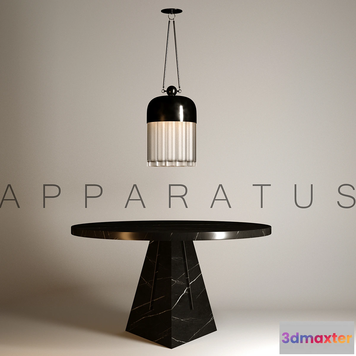 1463966 - APPARATUS  TASSEL19  PORTAL DINING TABLE MARBLE 3D Max