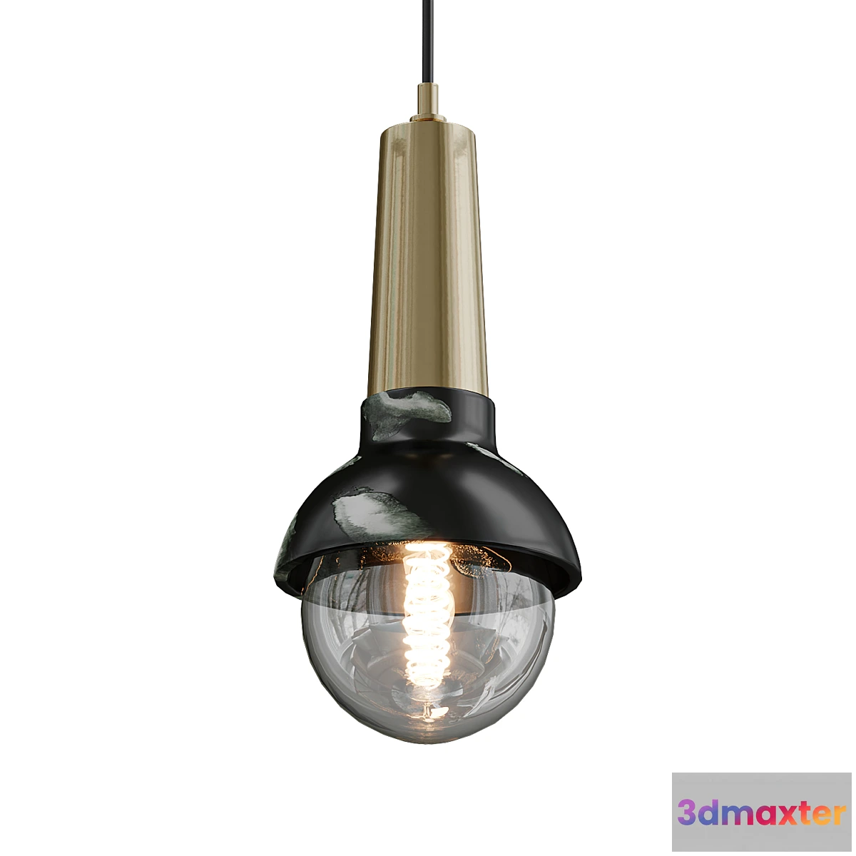 1463986 - Capped pendant 3D Max