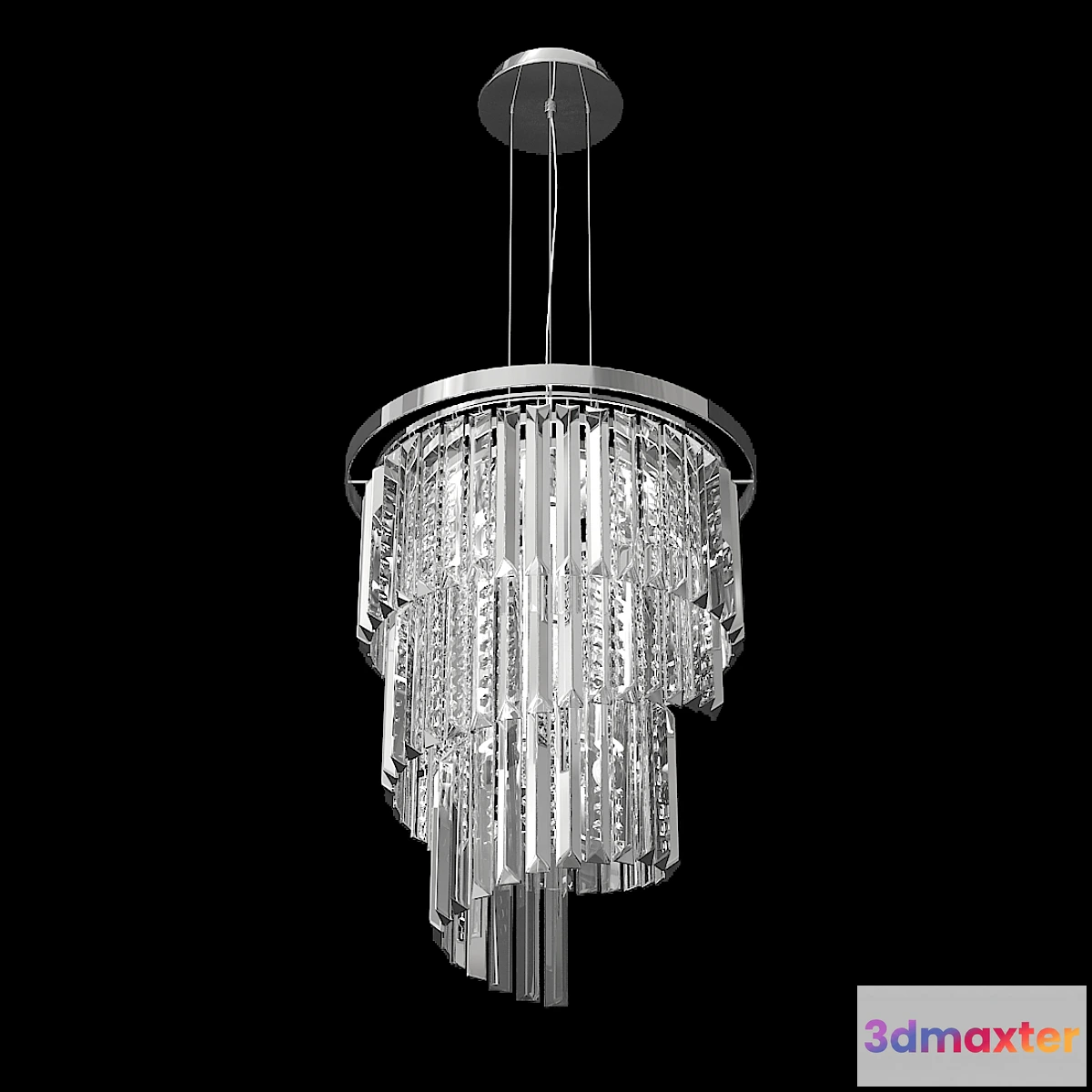 1464870 - Chandelier Ideal lux CARLTON SP8 3D Max