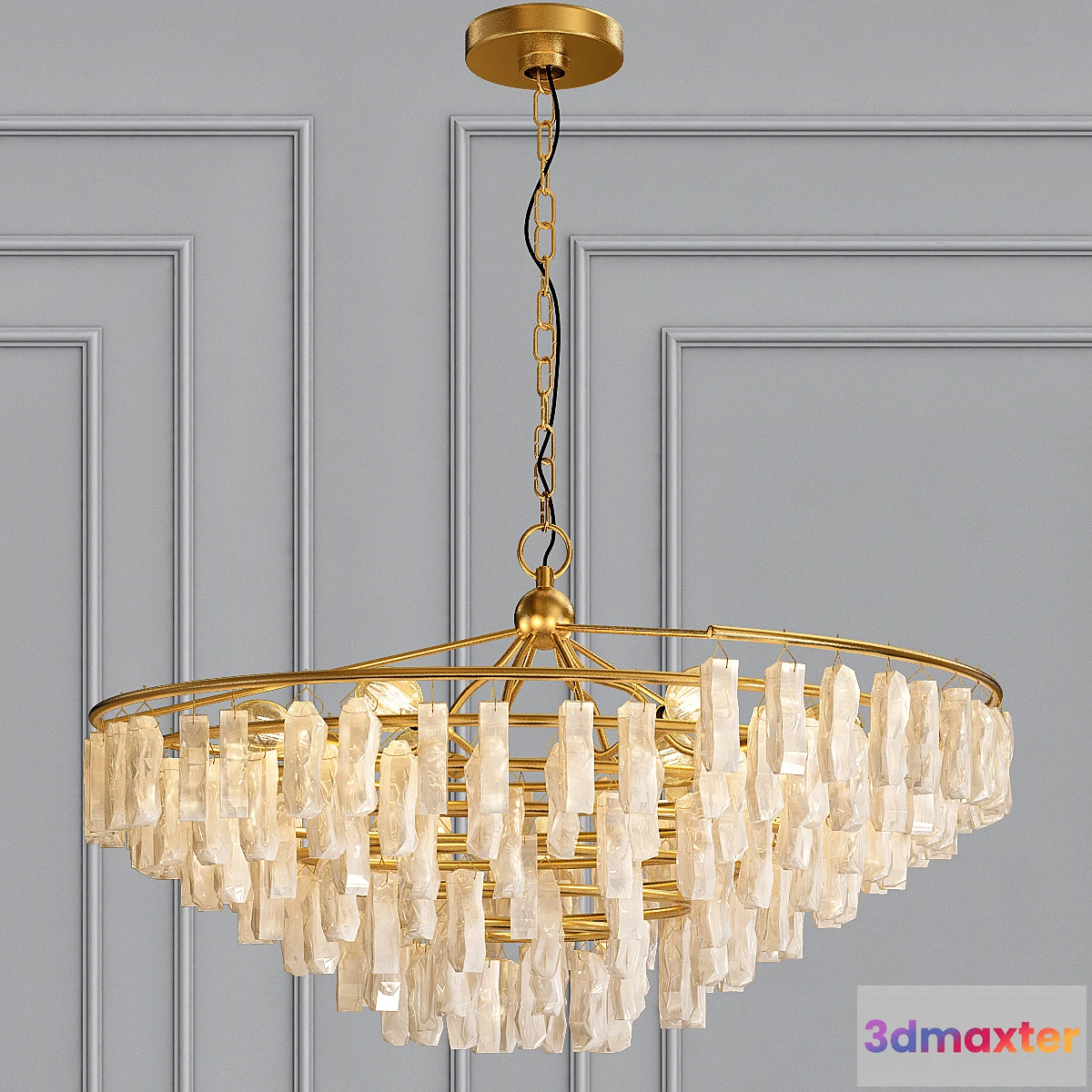 1465018 - Tempest chandelier 3D Max