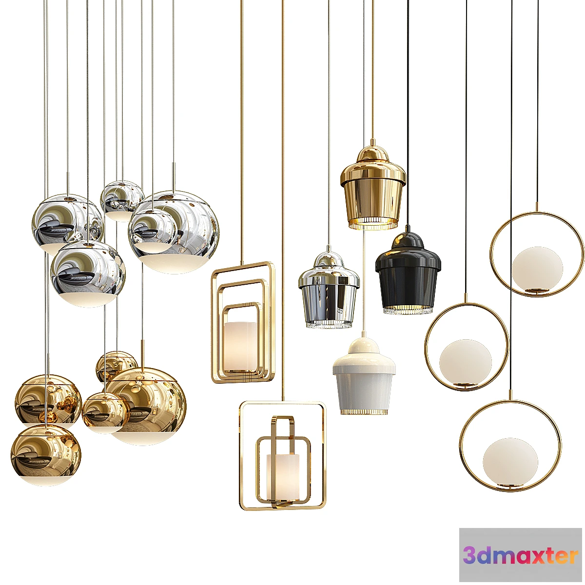 1465230 - pendant collection 3D Max