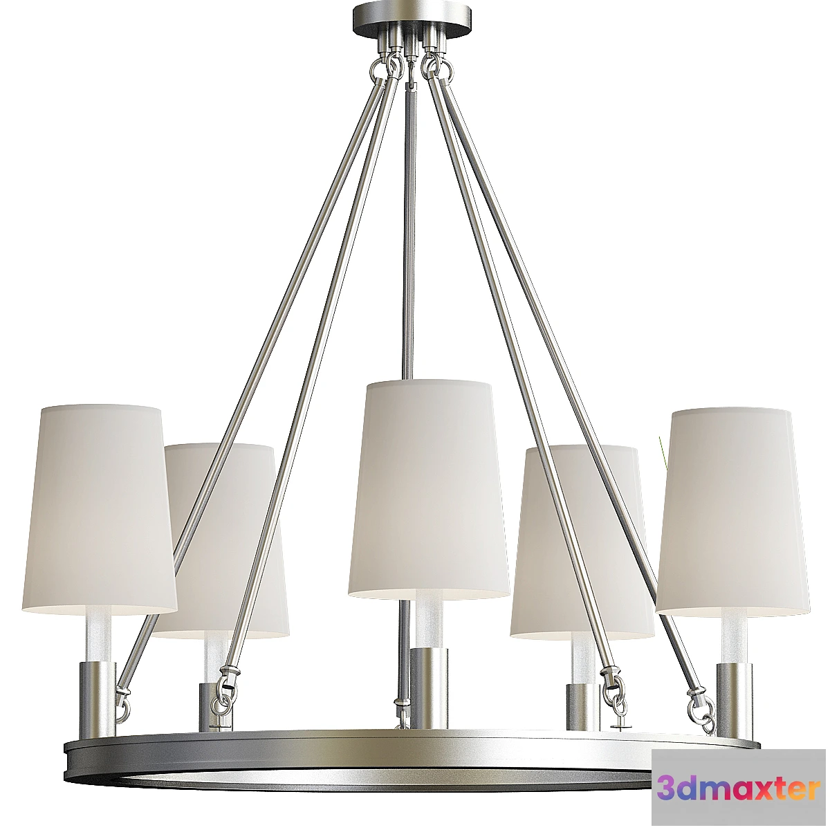 1466430 - Lismore Chandelier By Feiss 3D Max