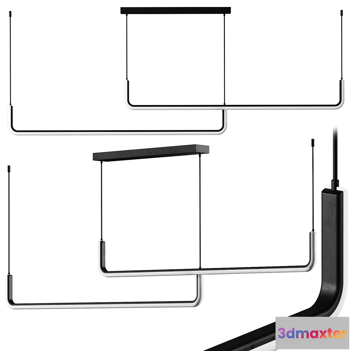 1466790 - zenqdesigns Modern Minimalist LED Drop 3D Max