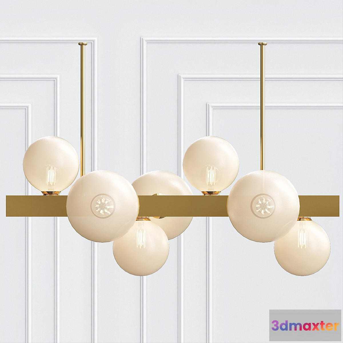 1466918 - HINSDALE CHANDELIER By Hudson Valley Lighting 3D Max