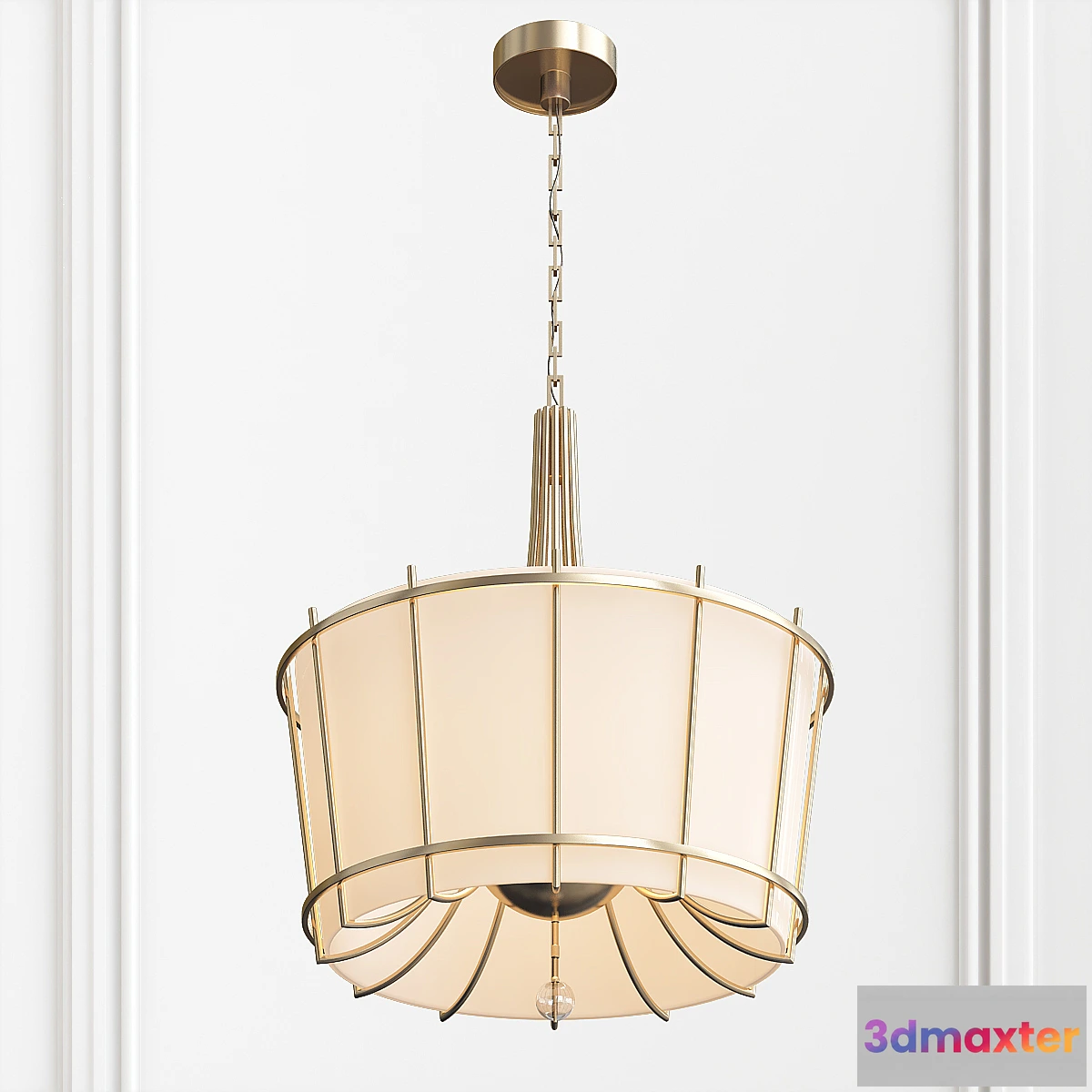 1467148 - Baker Enlightened Chandelier 3D Max