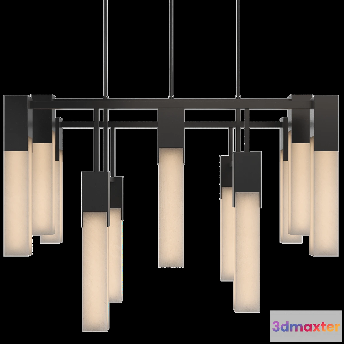 1467184 - KELLY WEARSTLER COVET LARGE CHANDELIER 3D Max