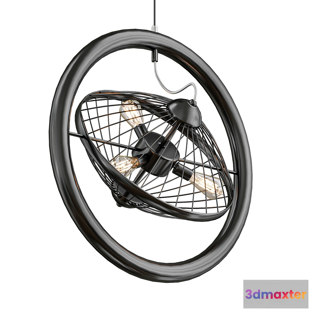1467374 - Circle Cage with Fan Design 3D Max