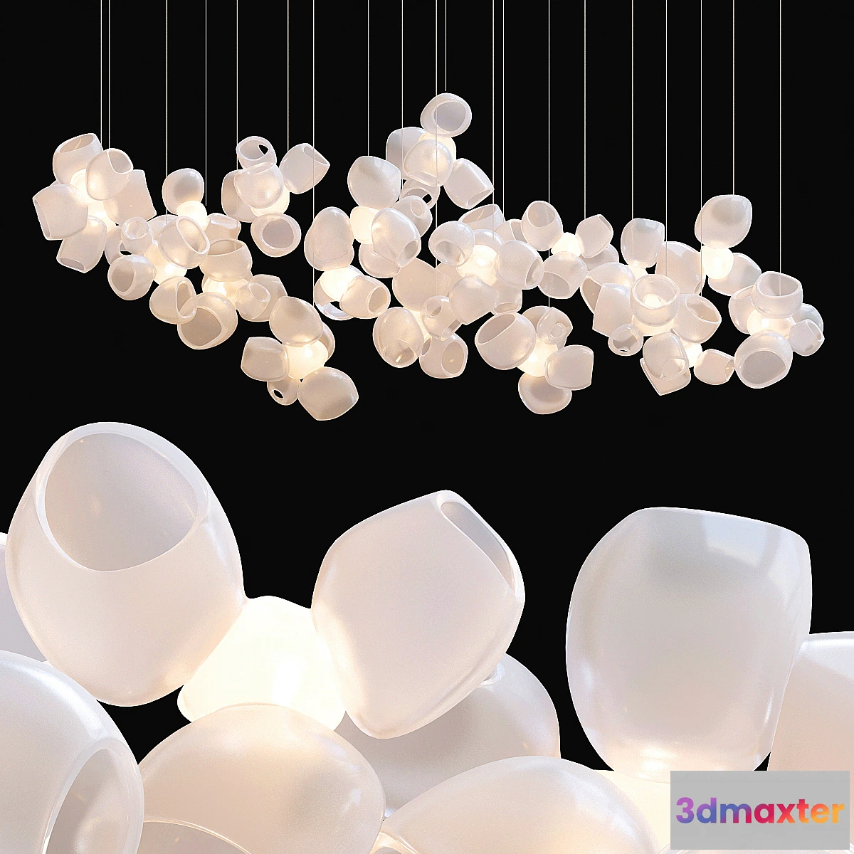 1467668 - Bocci 100.20 pendants 3D Max
