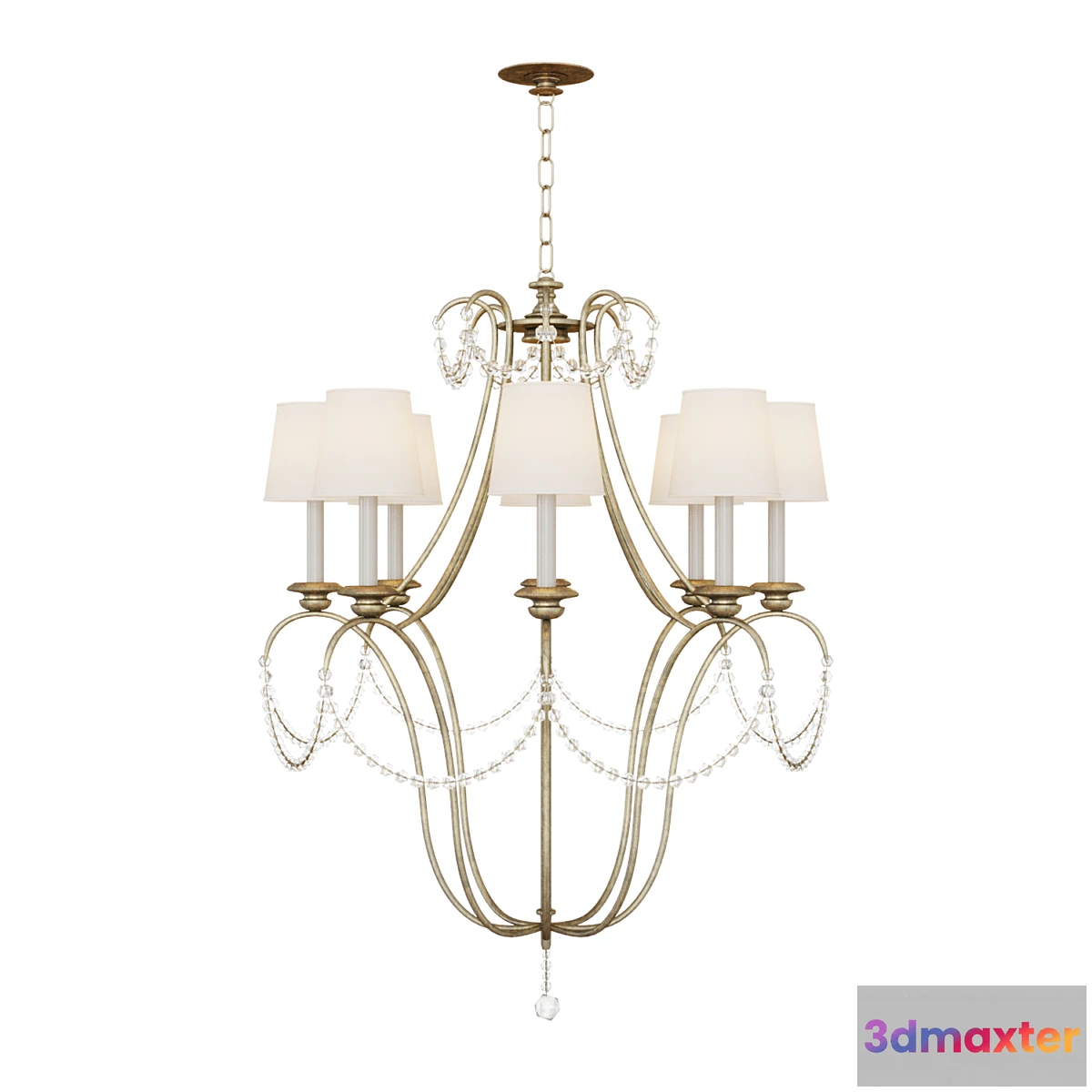 1467770 - Montmarte Chandelier 3D Max