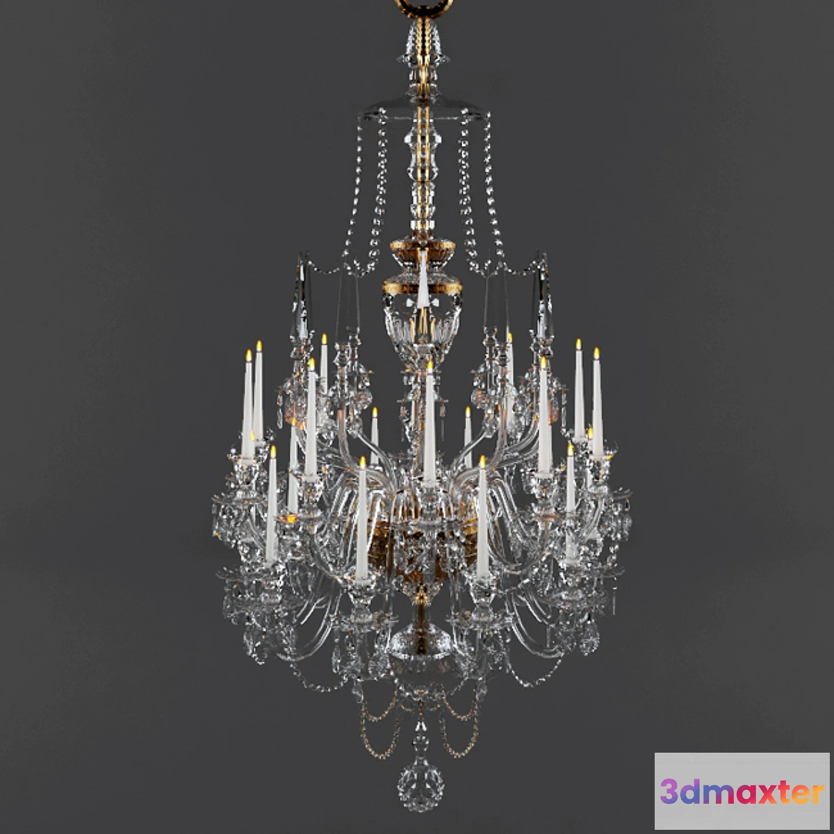 1467960 - THE CLUMBER PARK CHANDELIER 3D Max